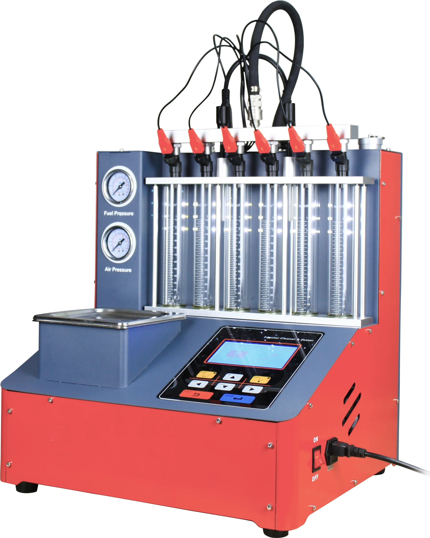 CTO Plus CNC-801A ultrasonic fuel injector cleaner and tester bench
